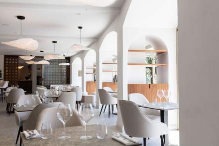 Le restaurant de l'Hôtel du Parc à Cavalaire sur Mer dans le Var 4 étoiles bistronomie