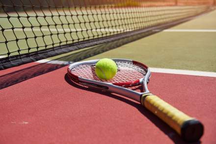hôtel du parc - court de tennis