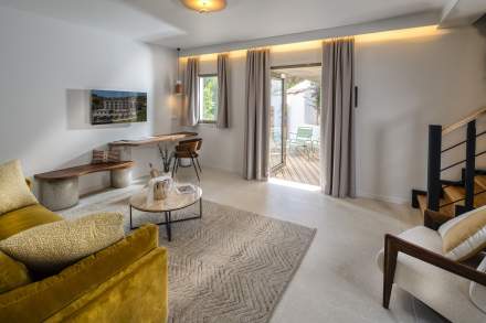 Hotel du parc Cavalaire - Duplex / Suite vue mer avec terrasse privative