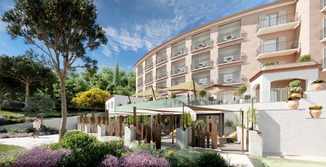 Hôtel du Pärc dans le Var - Restaurant. Chambres avec terrasse.