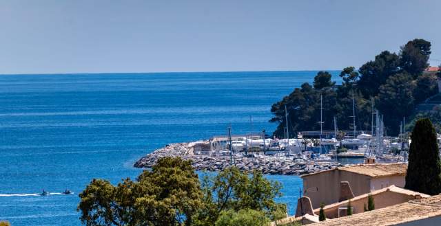 vue sur mer cavalaire hotel du parc