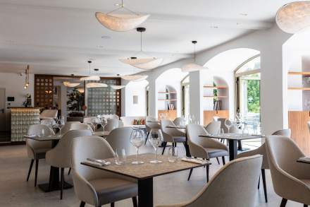 restaurant bistronomique la table du parc Hôtel du Parc, Hôtel à Cavalaire-sur-Mer, Hôtel 4 étoiles