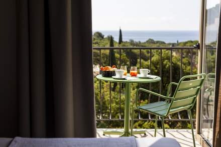 Hotel du parc Cavalaire - Confort Balcon Mer